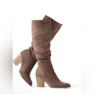 🆕Elegant Suede Knee-High Boots